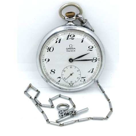 omega geneve pocket watch|More.